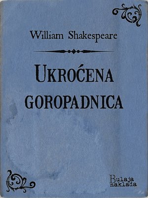 cover image of Ukroćena goropadnica